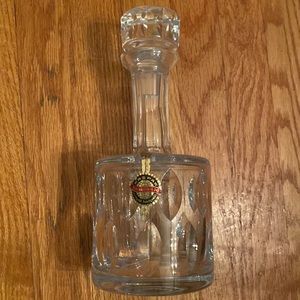 vintage KASPAR Crystal Decanter